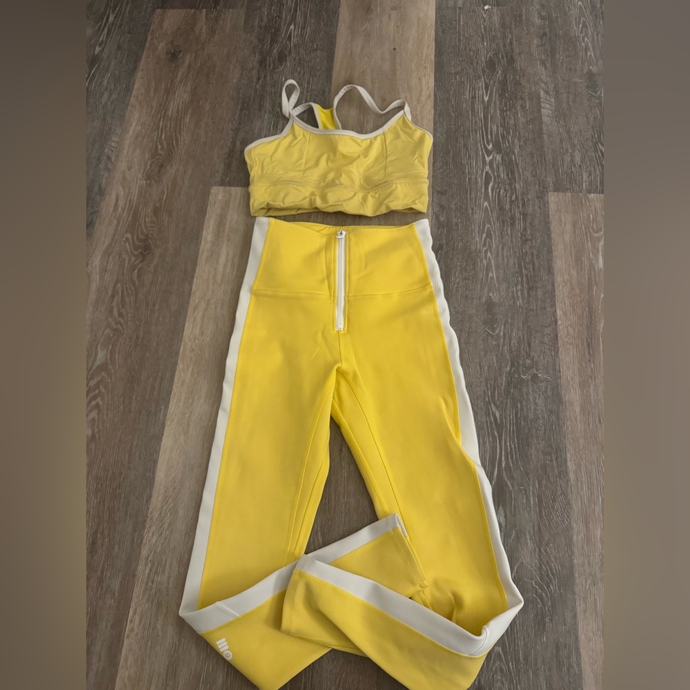 Solid & Striped Workout Set - image 1